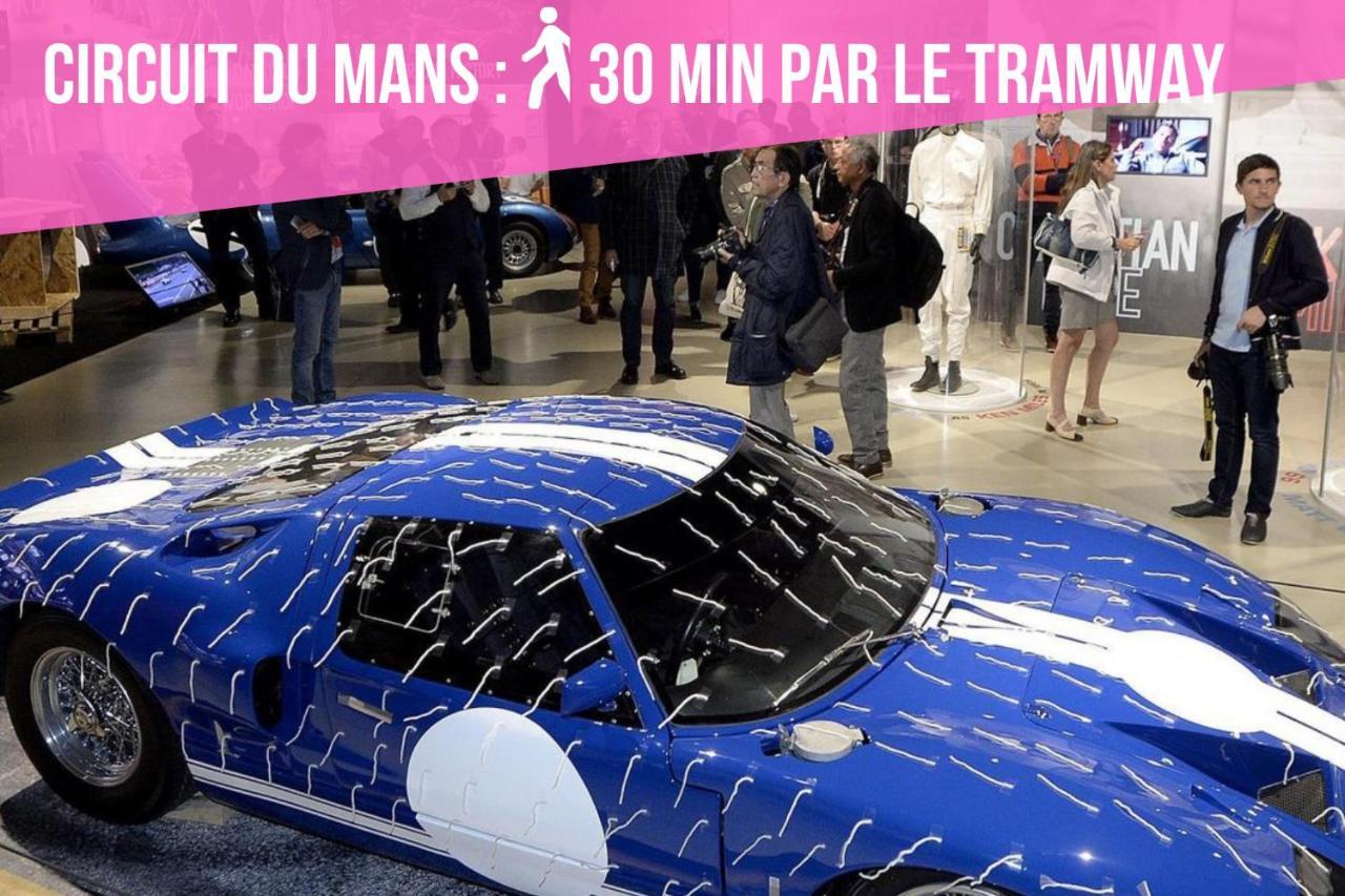 Tramway 12 Jaures Cosy Proche Gare Apartment Le Mans Bagian luar foto